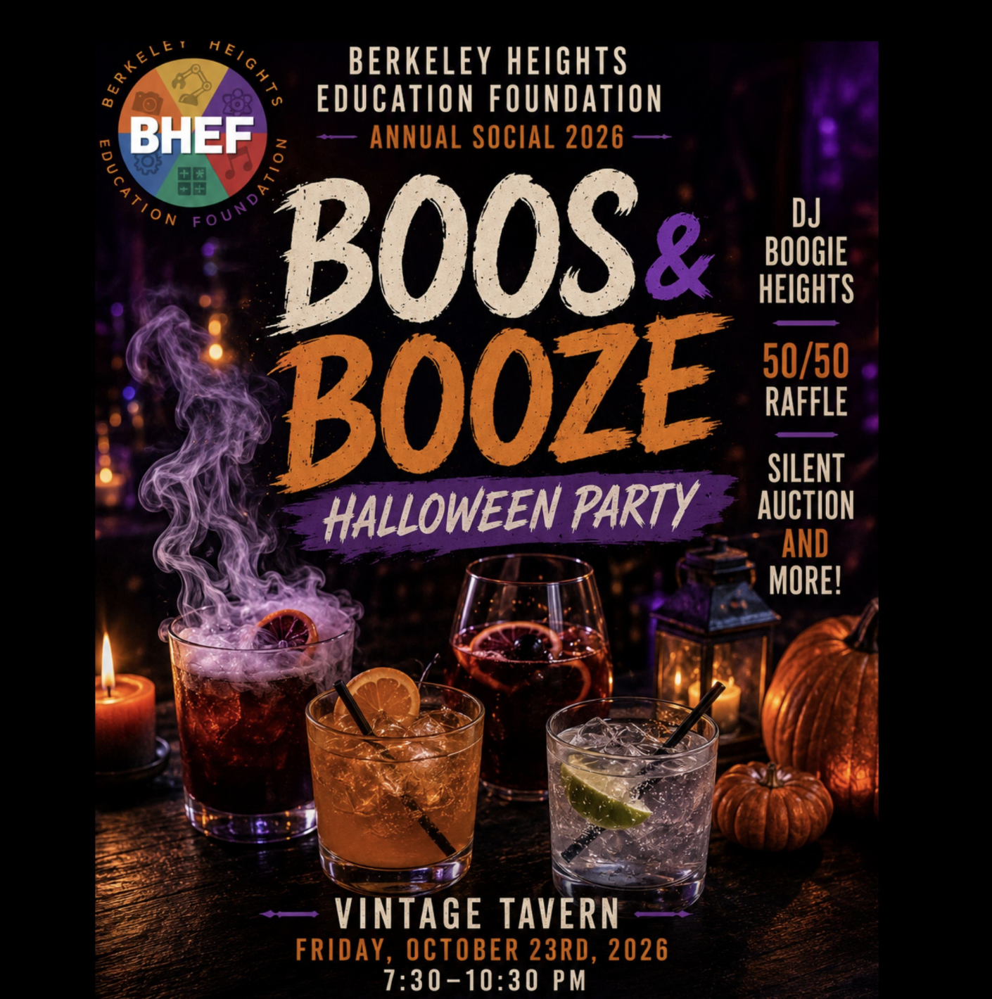 BOOS and BOOZE HALLOWEEN PARTY