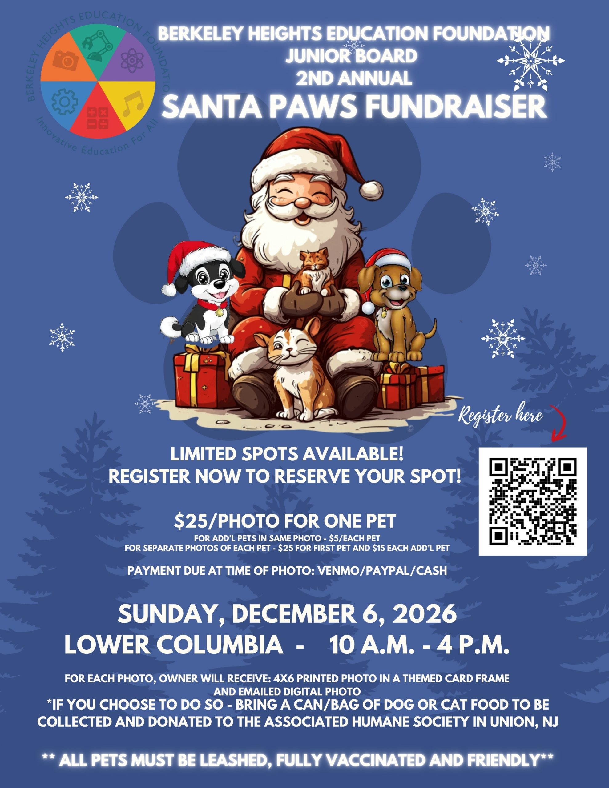 2nd Annual SANTA PAWS